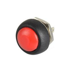 Przycisk monostabilny OFF-(ON) czerwony PBS33B