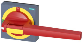 Uchwyt obrotowy do 3KD Rozmiar 5 3KF Rozmiar 5 200mm kolor Czerwony/żółty IP65 Siemens SENTRON