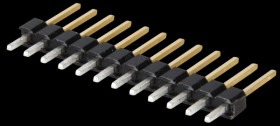 087-1-012-0-S-XS0-1260 Pin headers 2.54 mm, 1X12, straight