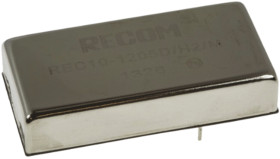Przetwornica DC-DC, 10W, Uwe 9 → 36 V DC, Uwy ±15V dc, Iwy ±333mA, Recom Tak