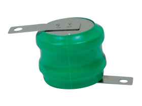 Akumulator 2,4V 80mA 2pin 22,2x12,4mm