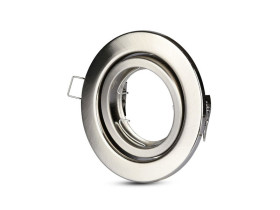 VT-7227 Oczko halogenowe Spot trzonek: GU10 okrągła satyna 3470 V-TAC