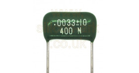 3.3nF 400V mylar capacitor