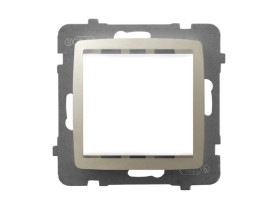 KARO Adapter podtynkowy systemu OSPEL 45 do serii Karo ecru perłowy AP45-1S/m/42 OSPEL
