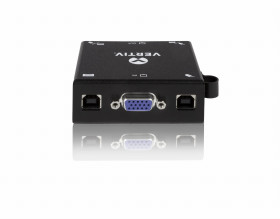 Vertiv Avocent TBR02, USB, USB, DVI-D/VGA, USB Typu-A, USB Typu B