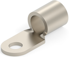 Uninsulated ring cable lug, 53.5 mm², AWG 1/0, 8.3 mm, M8, 1958430-1