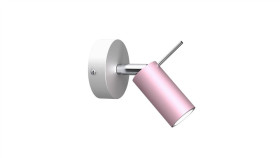 Kinkiet Preston Pink/White 1X Mini Gu10 Mlp7626 Milagro