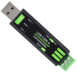 Konwerter USB-CAN adapter moduł komunikacji STM32 Waveshare USB-CAN-A