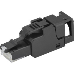 Teleg&#xE4;rtner 100023051 RJ45 plug field attachable compact cat 6A 1pc