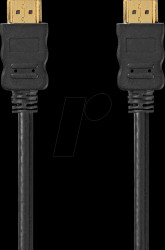 CVGL34060BK15 HDMI A connector, 4K@60 Hz, black, 1.50 m