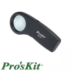 Lupa ręczna podświetlana x7,5 26 dioptrii 1xLED UV Proskit / LUPA MA-022