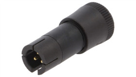 Złącze: Okrągłe Wtyk 719 Męskie Pin: 3 Nieekranowane Złocony 09 9747 70 03