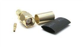 Wtyk Koncentryczny Rp-Sma 50Ohm Zaciskany Na Przewód H155