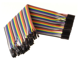 Przewody połączeniowe 40szt żeńsko -żeńskie /361
