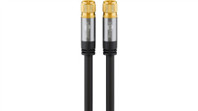 Kabel Antenowy Sat (Typ 135 Db), Poczwórne Ekranowanie - Długość Kabla 5 M