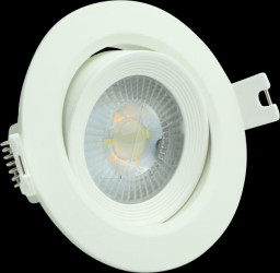 LX300100 LED CCT downlight, 7 W, 718 lm, 38°, adjustable 3000 K-4000 K-60