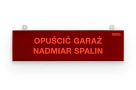 Tablica ostrzegawcza LED z sygnałem optyczno-akustycznym TP-4.d/H₂