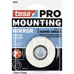 tesa 66952-00000-00 Mounting PRO Tape 1.5m x 19mm strong in humid areas