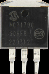 MCP1790-3002E/EB LDO, Uout 3V, Uin 6..30V, 0.07A, DDPAK-3