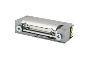 Elektrozaczep Hartte XS00U niskoprądowy wąski z uniwersalnym zasilaniem 12-24V AC/DC