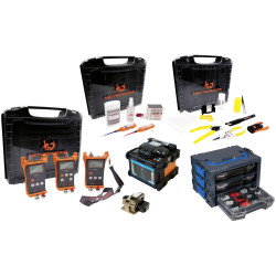 NetPeppers 1435 Fusion Splicer Set for Professional Fibre Optic Work