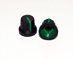Gałka potencjometru GC16 -ZIELONA (2szt)