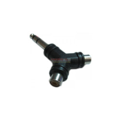 Rozgałęźnik wt.6.3 st-2*gn.RCA Y