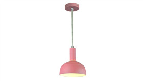 Lampa Wisząca Vt-7100 E14 Max. 60W Różowa 3923