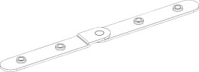 Deko Light 988176 Combo Złącze stal (D x S x W) 50 x 4 x 2 mm 1 szt.