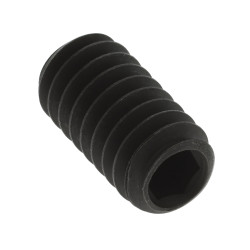 Śruba dociskowa 8-32cal długość 5/16cal Alloy Steel Gniazdo, oksydowana Śruba dociskowa