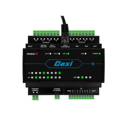 Urządzenie do sterowania obwodami elektrycznymi Ethernet / Wifi - DAXI z oprogramowaniem zarządzającym na 3 miesiące za darmo