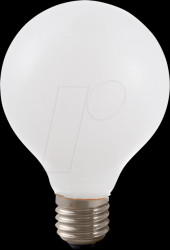 LX023810308 E27 LED lamp, 4 W, 330 lm, 2500 K, opal, filament, dimmable