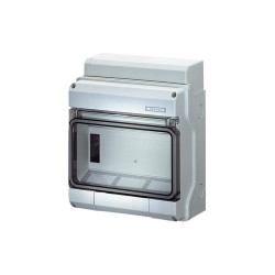 Rozdzielnica modułowa hermetyczna 1x9 natynkowa 1000V IP65 Hensel Zacisk Pe/N KV PC 8109