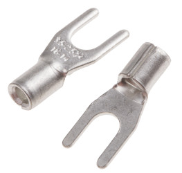 Konektor zaciskowy płaski Nieizolowane, M3.5 14AWG 2.5mm² 16AWG 1.5mm² RS PRO Bez osłony