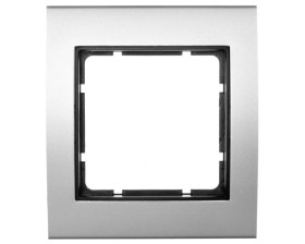 Berker B.3 Ramka pojedyncza aluminiowa antracyt 10113004