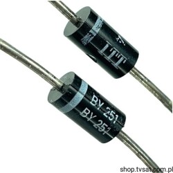 BY251 Rectifier Diode 200V 3A Axial AXIAL ITT