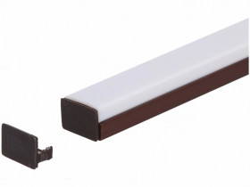 Zaślepka PCV Standard brązowa