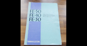 Yamaha FE-50 FE40 FE30 electronic organ user manual