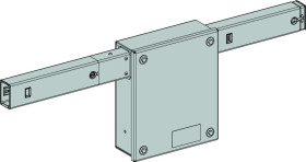 Canalis, kaseta zasilająca dla KBB, 40A, środkowa, zgodność z DALI - biały KBB40ABT4W