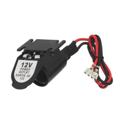 Gniazdo zapalniczki z klapką CS-12 Montażowe samochodowe