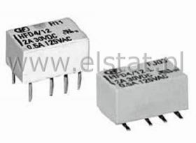 Przekaźnik 2 x styk przeł. 12V 2A ( bistabilny)