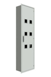 Rozdzielnica licznikowa wnękowa 6 liczników 3F ALFA-TL-6,0/W