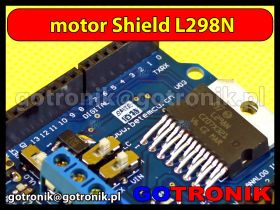 L298N motor shield dla arduino