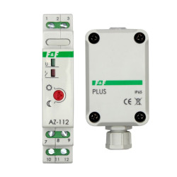 Automat zmierzchowy na szynę z sondą AZ-112 plus F&F