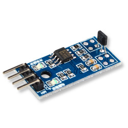 Moduł z czujnikiem Halla A3144 czujnik pola elektromagnetycznego Hallotron