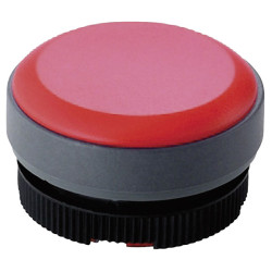 Rafi 1745080012300 Signal Indicator Round Flat Lens LED IP65 Ø29.8mm Red
