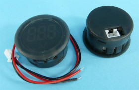 WOLT.4,5-100VDC BLUE 30mm LED OKRĄG.