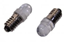 LED E10-1W 6V BIALA