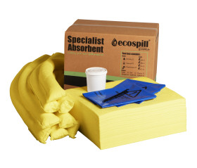 Zestaw usuwania zanieczyszczeń, zastosowanie: Kontrola wycieków, 50 l