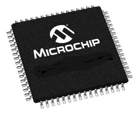 Mikrokontroler Microchip PIC32MM TQFP 64-pinowy Montaż powierzchniowy Procesor microAptiv 256 kB 32bit CAN: 25MHz